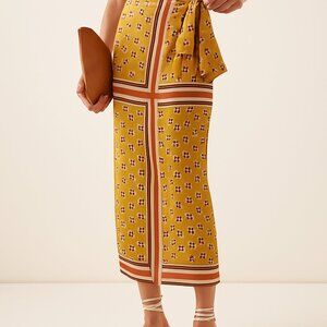 Johanna Ortiz Removable Skirt Overlay (from Low Tempo Shirtdress) – 100% Silk 4